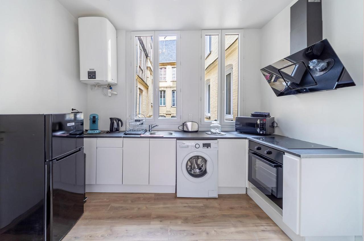 Welcome Home ! Bel Appartement Hyper Centre Ville - Rue Pietonne Dieppe Bagian luar foto